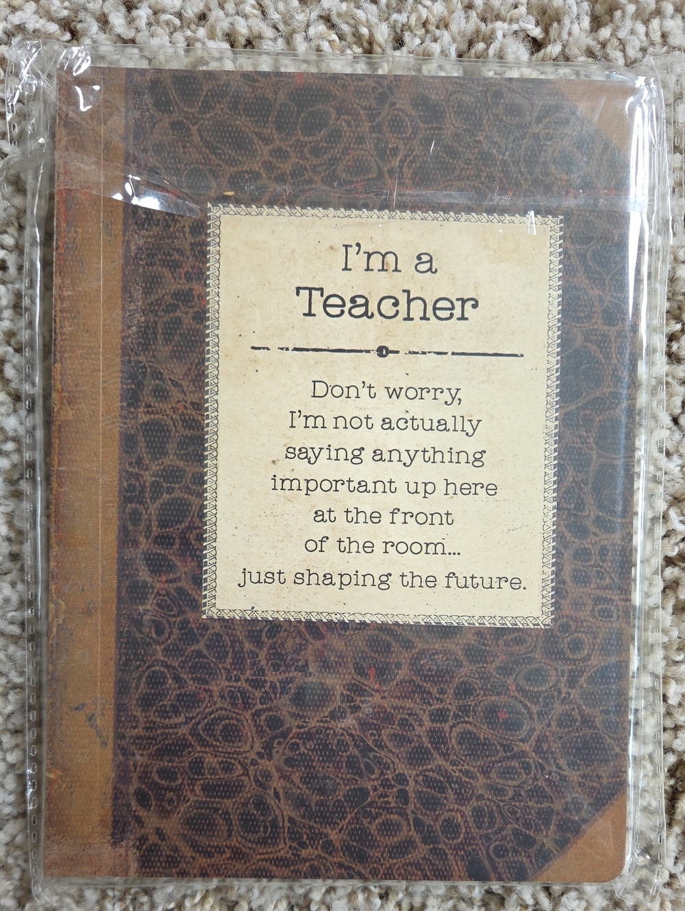 Rustic Teacher Journal - Primitives By Kathy